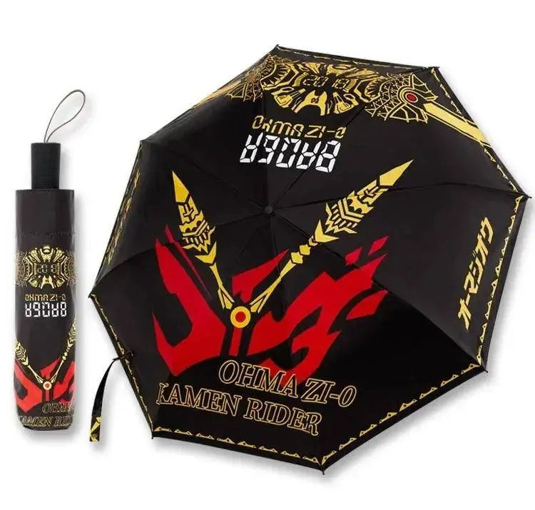 Anime Genshin Impact Umbrella Ganyu Hutao Three-folding UV Blocking Mobile Parasol Genshin Impact waterproof Rain Umbrella Gear OHMR ZI-O - Tophatter Daily Deals