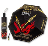 Anime Genshin Impact Umbrella Ganyu Hutao Three-folding UV Blocking Mobile Parasol Genshin Impact waterproof Rain Umbrella Gear OHMR ZI-O - Tophatter Daily Deals