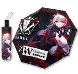 Anime Genshin Impact Umbrella Ganyu Hutao Three-folding UV Blocking Mobile Parasol Genshin Impact waterproof Rain Umbrella Gear W - Tophatter Daily Deals