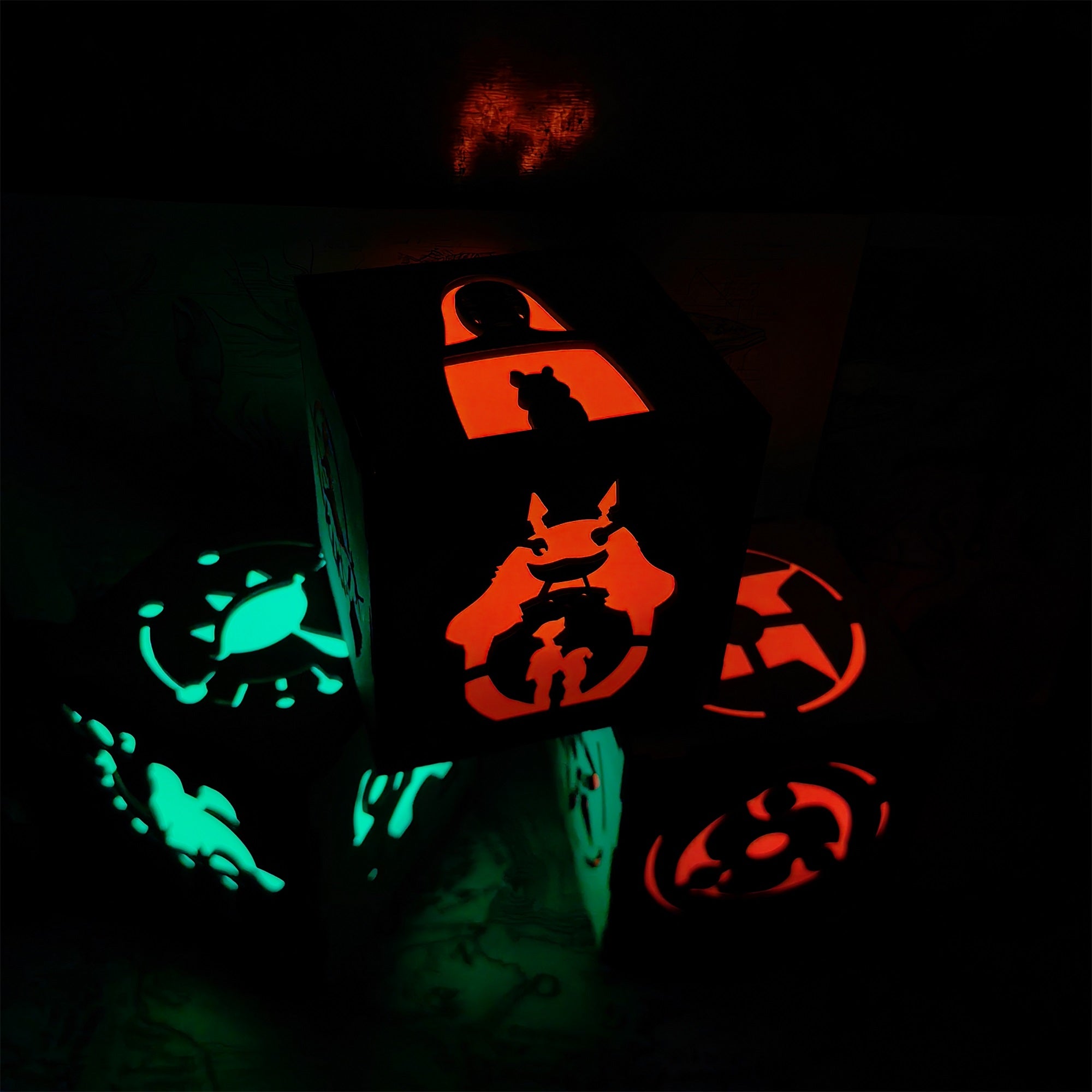 Anime-Inspired Wooden Lamp Desk Decor - Tophatter Daily Deals