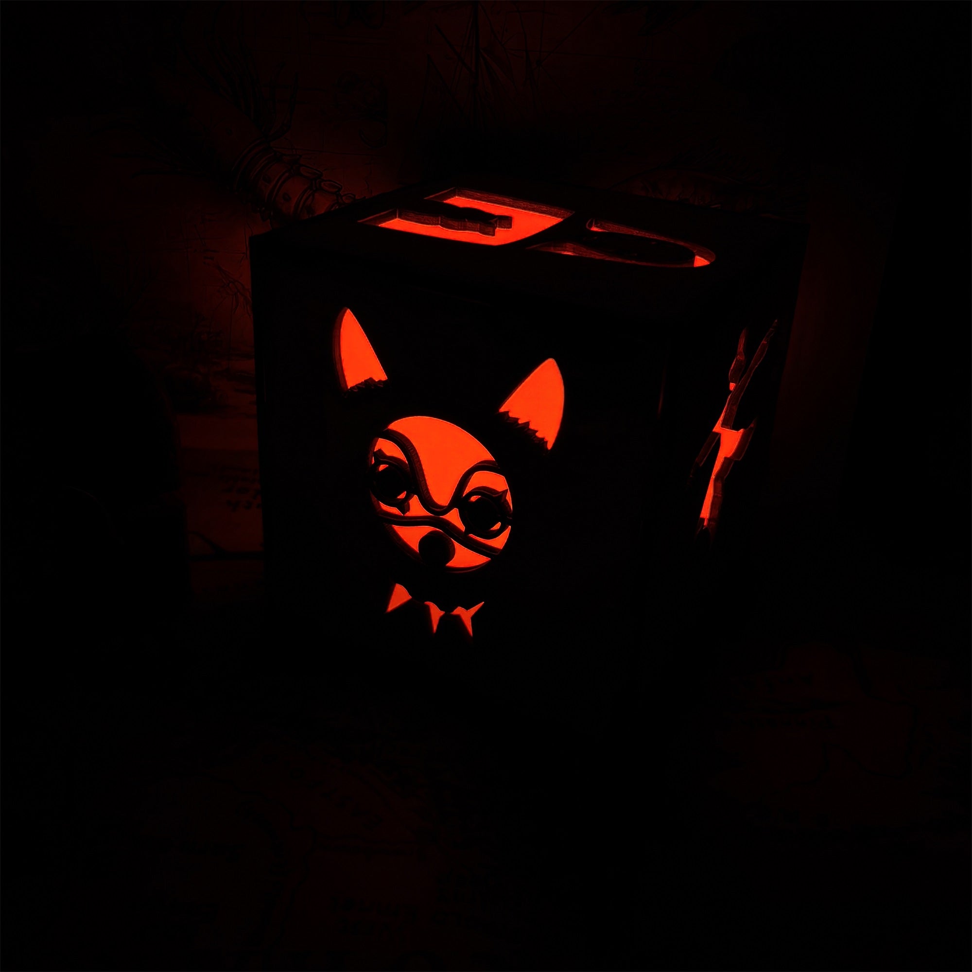 Anime-Inspired Wooden Lamp Desk Decor - Tophatter Daily Deals