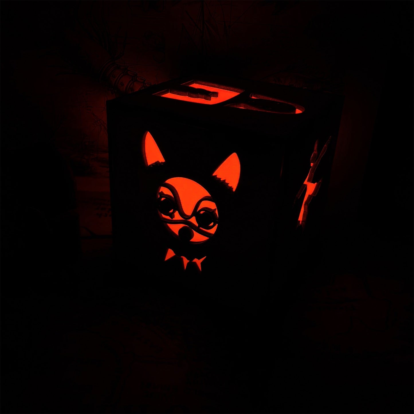 Anime-Inspired Wooden Lamp Desk Decor - Tophatter Daily Deals