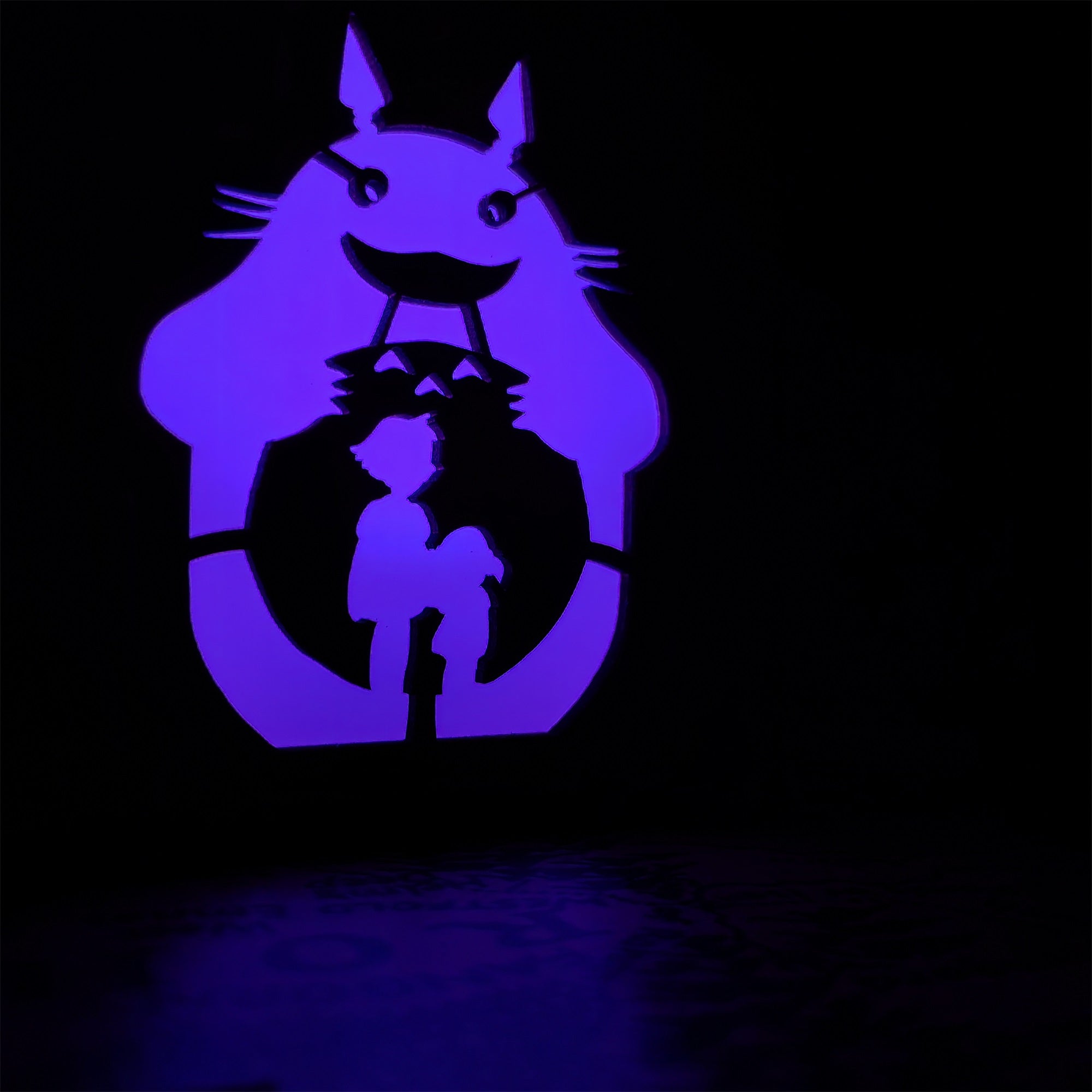 Anime-Inspired Wooden Lamp Desk Decor - Tophatter Daily Deals