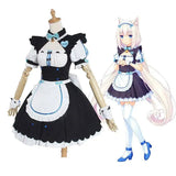 Anime NEKOPARA Chocolate Vanilla Cosplay Costume Cute Cat Neko Lolita Maid Dress Wig Outfits Girl Women Halloween Carnival Skirt - Tophatter Daily Deals