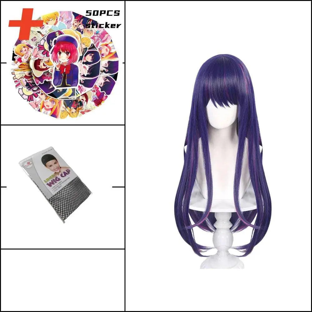 Anime OSHI NO KO Ai Hoshino Cosplay Costume Dress Lolita Skirt Pink Uniform Bunny Hairpin Halloween Carnival Party Clothes A1 one size CHINA | anime - Tophatter Daily Deals