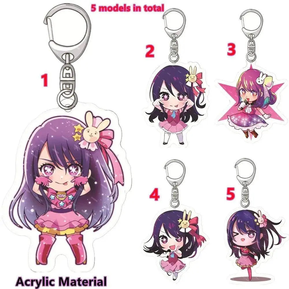 Anime OSHI NO KO Ai Hoshino Cosplay Costume Dress Lolita Skirt Pink Uniform Bunny Hairpin Halloween Carnival Party Clothes - Tophatter Daily Deals