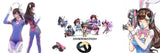 Anime Woman Jumpsuit Tights Dva Cosplay Costume Game Zentai Wig Cosplay Props Headphone Suit D.Va Cos Party Halloween Costumes - Tophatter Daily Deals