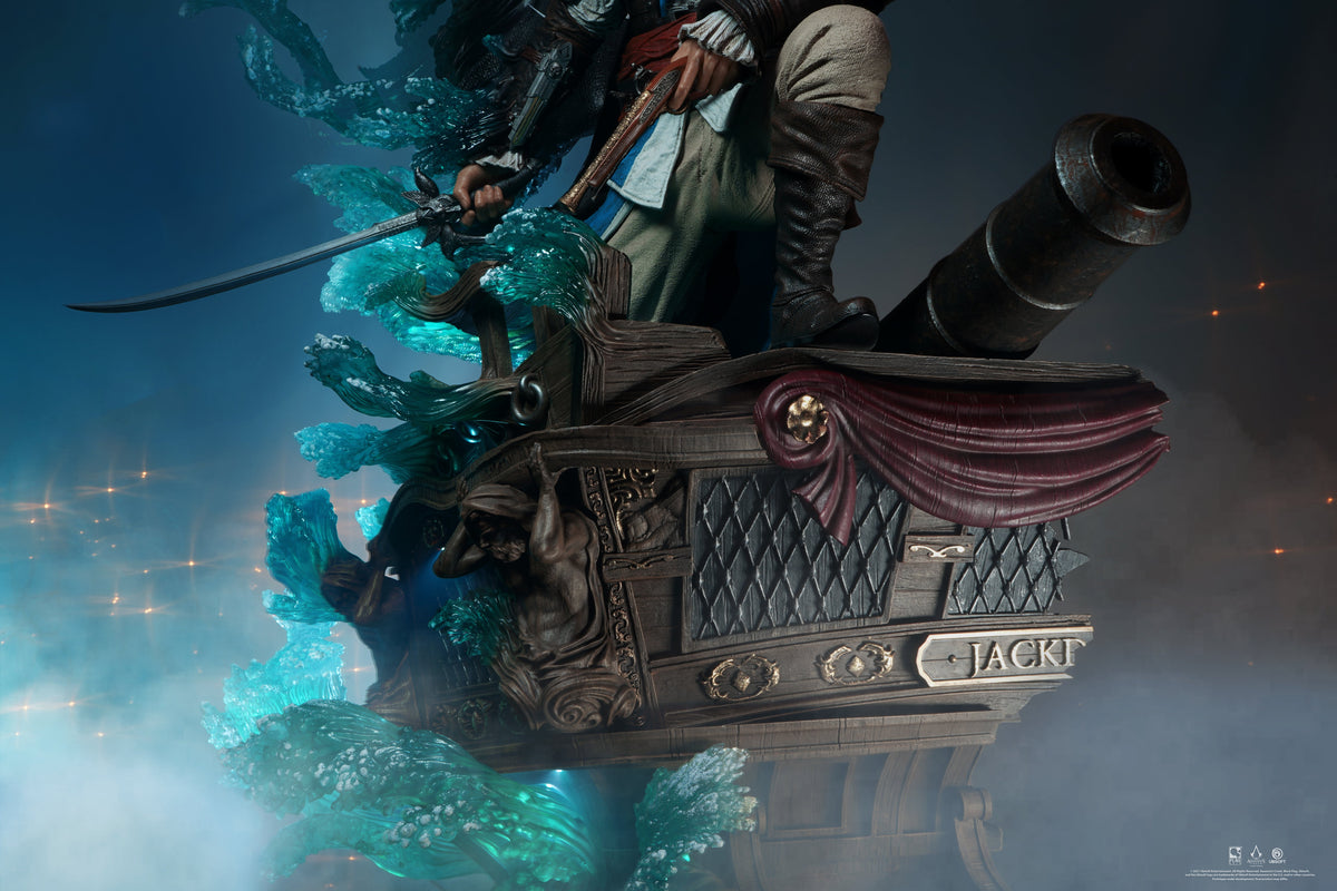 Assassin's Creed Black Flag - Official Animus Edward Kenway 1:4 Premium Statue Collectible Figurine - Tophatter Daily Deals