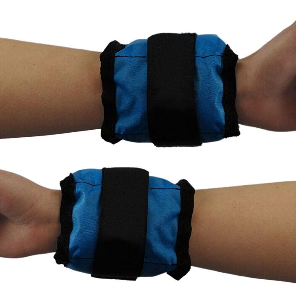 Weighted Ankle Straps - Adjustable Ankle Weights Set - Wrist Weight Bands Bracelet Weights Exercise & Fitness - Tophatter Daily Deals