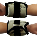 Weighted Ankle Straps - Adjustable Ankle Weights Set - Wrist Weight Bands Bracelet Weights Exercise & Fitness - Tophatter Daily Deals