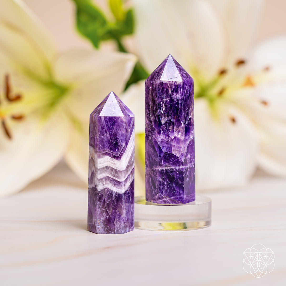Cycle Breaker - Chevron Amethyst Point of Transformation Furniture & Decor - Tophatter Daily Deals