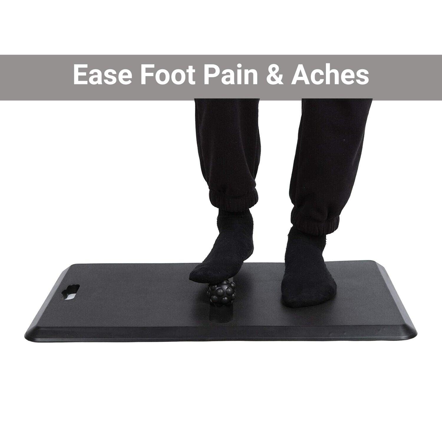 Standing Desk Anti Fatigue Mat - Mind Reader Anti Fatigue Ergonomic Comfort Free Standing Desk Mat Apparel & Accessories - Tophatter Daily Deals