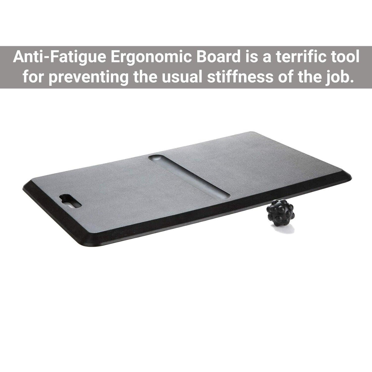 Standing Desk Anti Fatigue Mat - Mind Reader Anti Fatigue Ergonomic Comfort Free Standing Desk Mat Apparel & Accessories - Tophatter Daily Deals