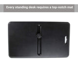 Standing Desk Anti Fatigue Mat - Mind Reader Anti Fatigue Ergonomic Comfort Free Standing Desk Mat Apparel & Accessories - Tophatter Daily Deals