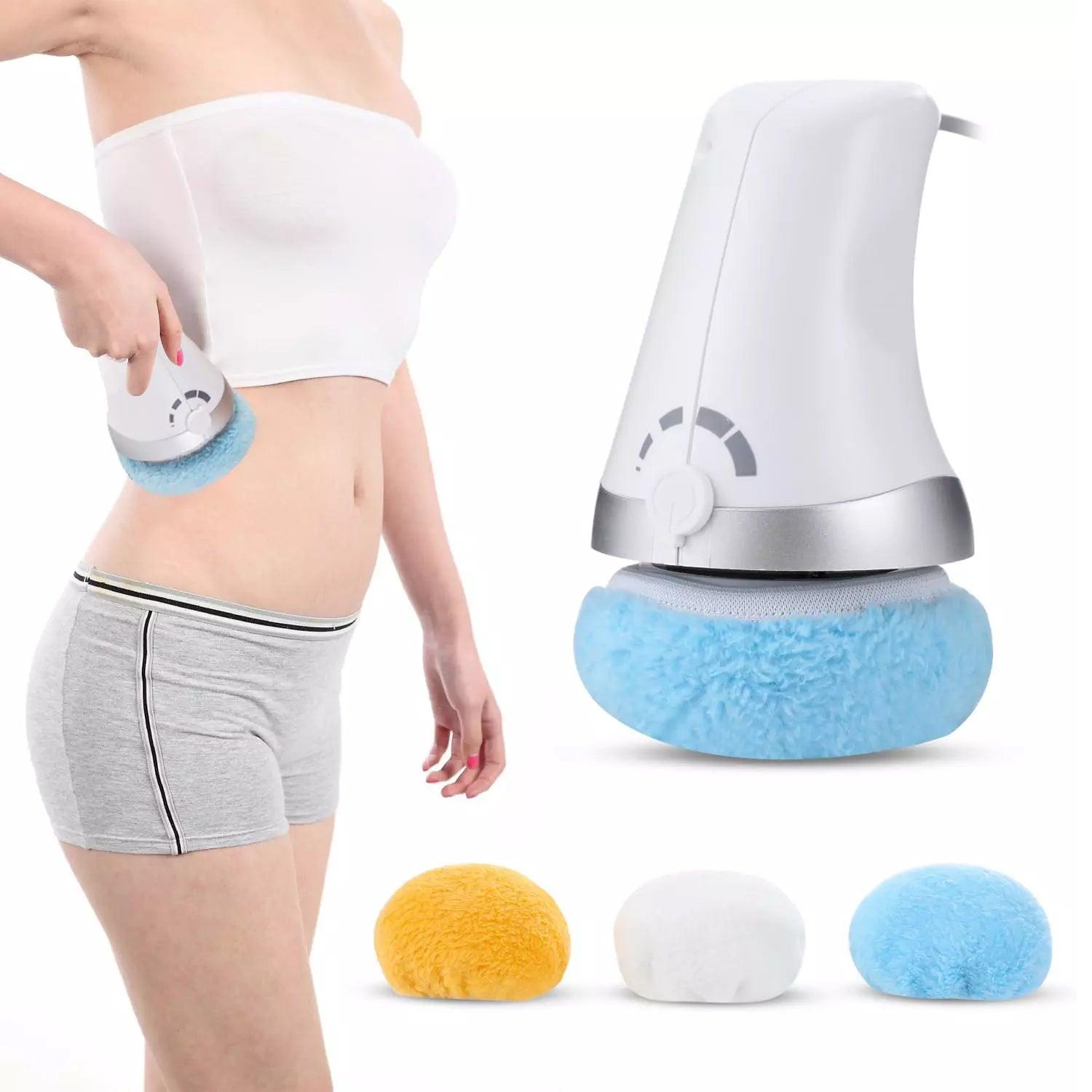 Anti Cellulite Massager - Cellulite Remover With 3 Washable Pads Handheld Anti-cellulite Massager UK Health & Beauty - Tophatter Daily Deals