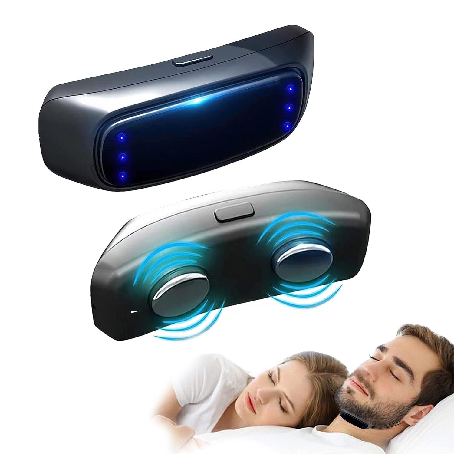 Anti Snore Device - Electric Micro Noise Stopper Sleep Apnea Aid Stop Snore HB Health Care - Tophatter Daily Deals