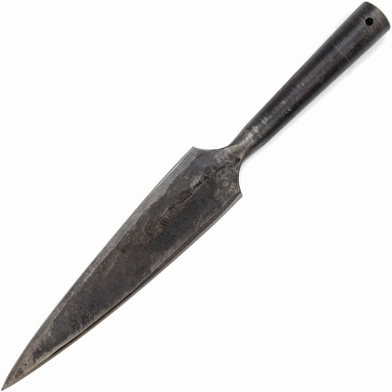 Antiqued Viking Hand Forged High Carbon Steel Spear Head outdoor gear - Tophatter Daily Deals