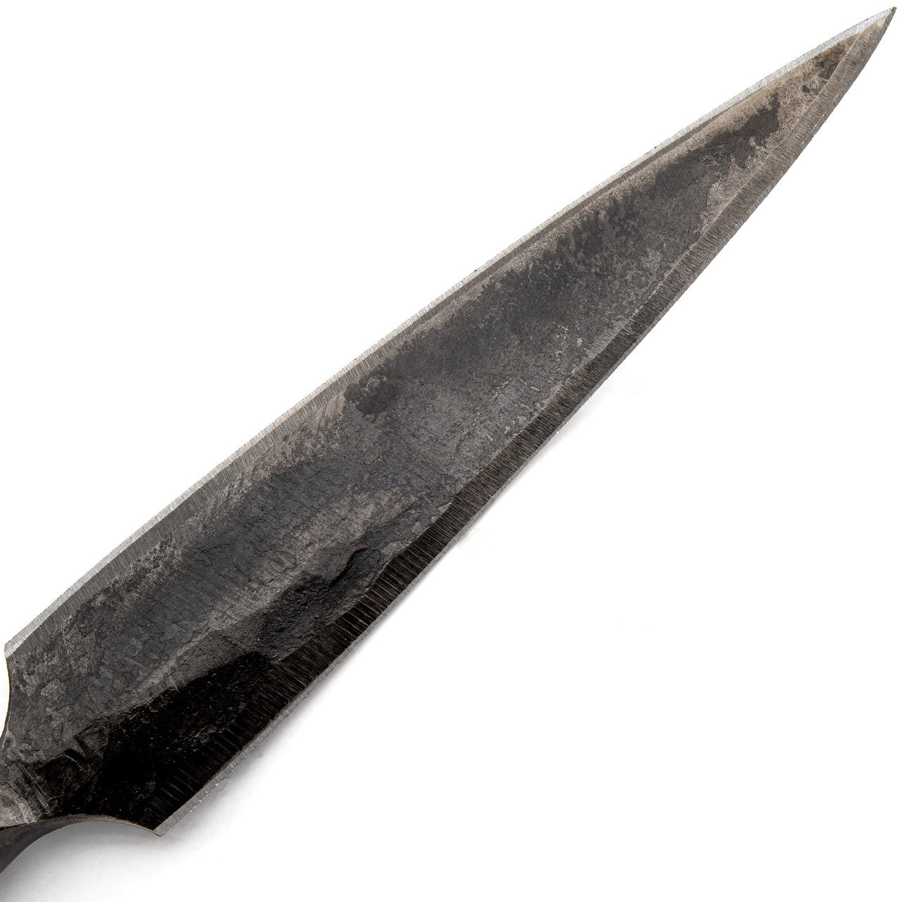 Antiqued Viking Hand Forged High Carbon Steel Spear Head outdoor gear - Tophatter Daily Deals