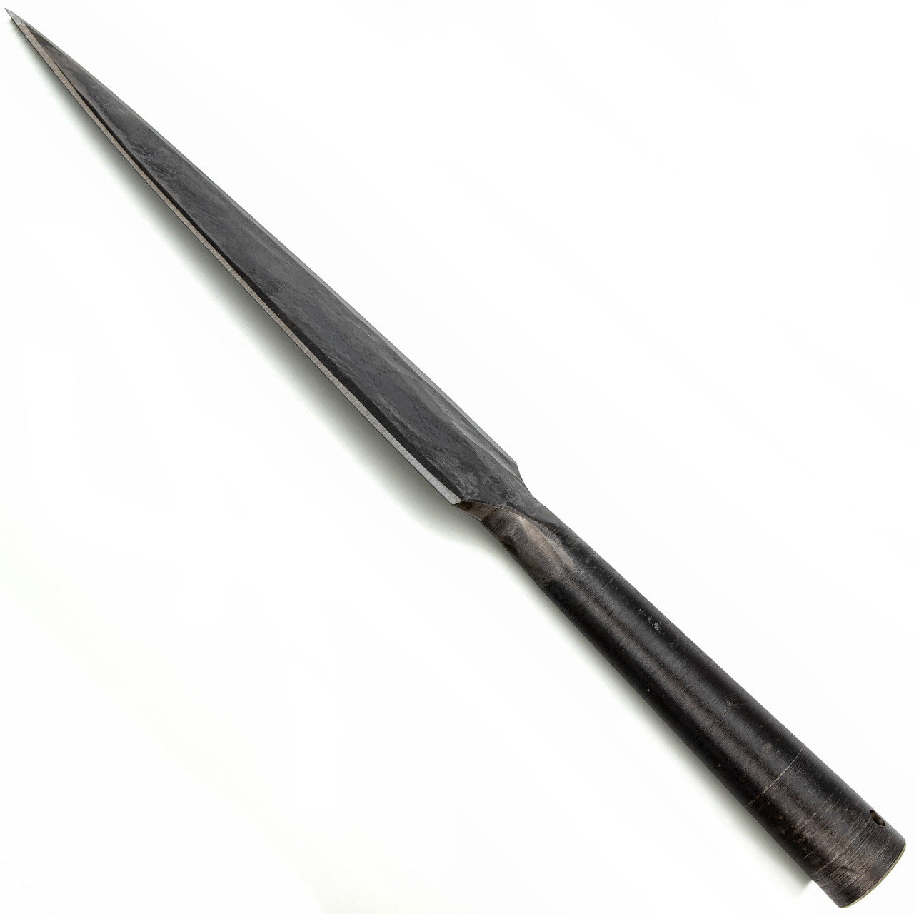 Antiqued Viking Hand Forged High Carbon Steel Spear Head outdoor gear - Tophatter Daily Deals