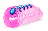 Sexy Pink Masturbator Sleeve with Soft Pleasure Pearls 5.5 Inch > Sex Toys For Men > Masturbators > Manual - Tophatter Daily Deals