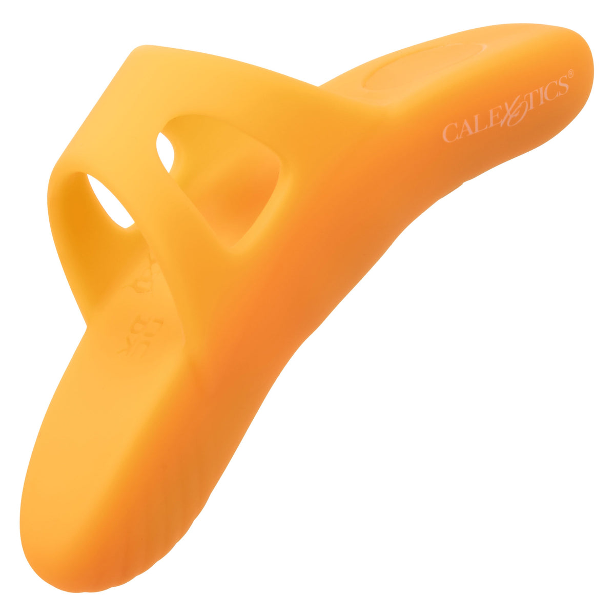 Neon Vibes The Pleasure Vibe (Orange) – Rechargeable Ergonomic Finger Vibrator with 10 Functions > Vibrators > Finger Vibrators - Tophatter Daily Deals
