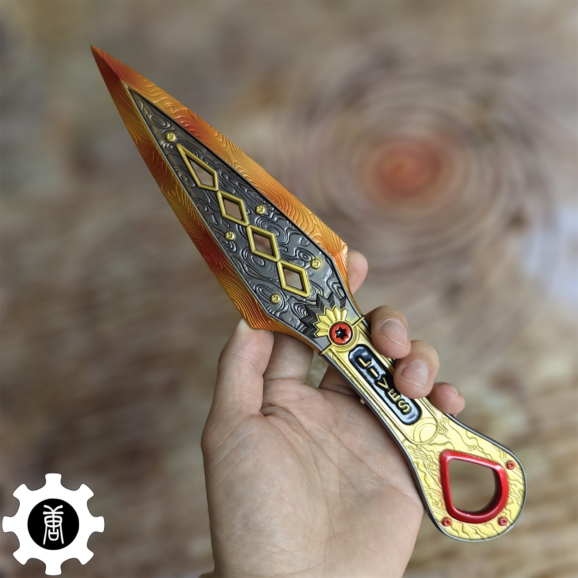 Wraith Heirloom Recolor Hope's Dawn Wraith Kunai Top Rank Metal Replica - Tophatter Daily Deals