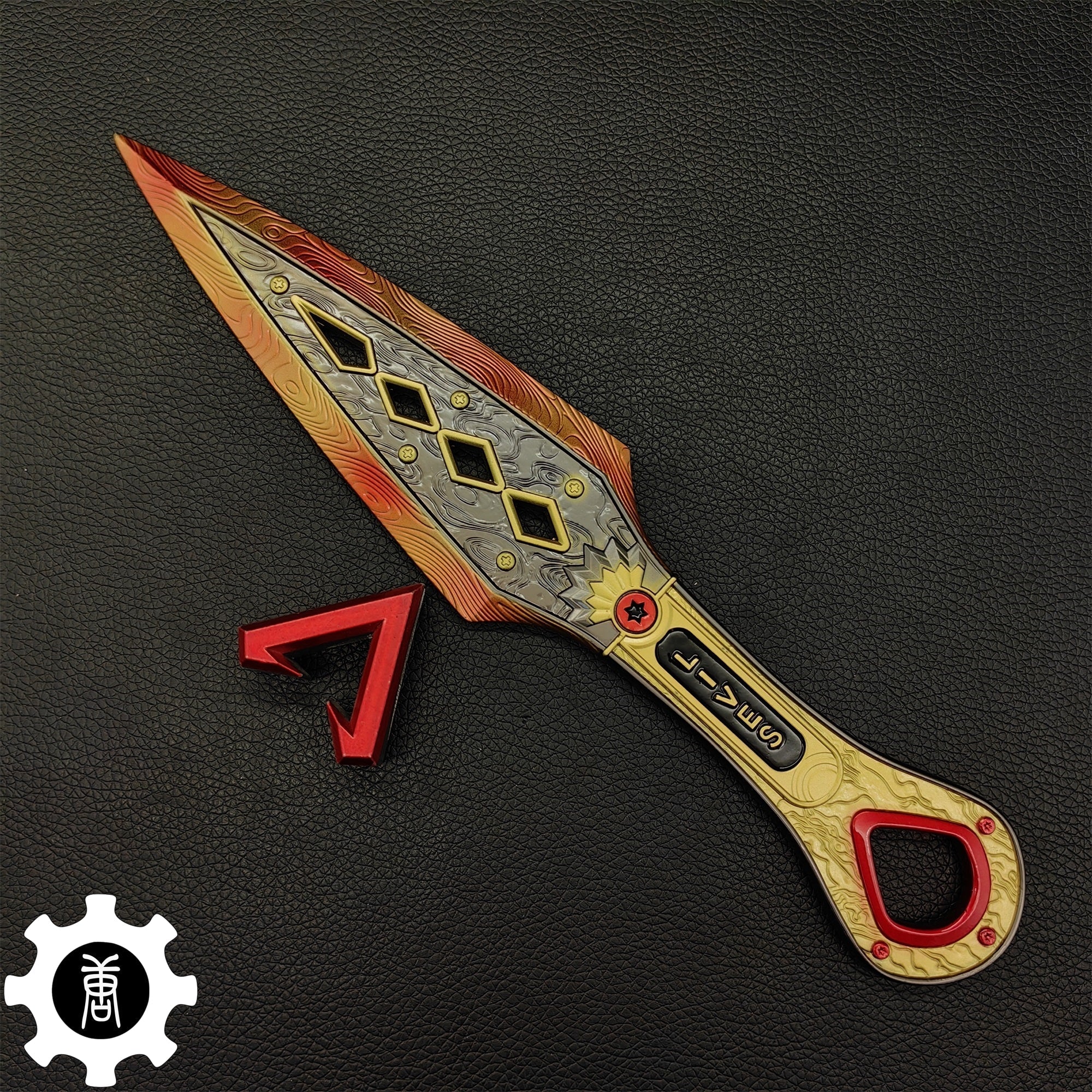 The Most Accurate Wraith Kunai 1:1 Scale Metal Wraith Heirloom - Tophatter Daily Deals