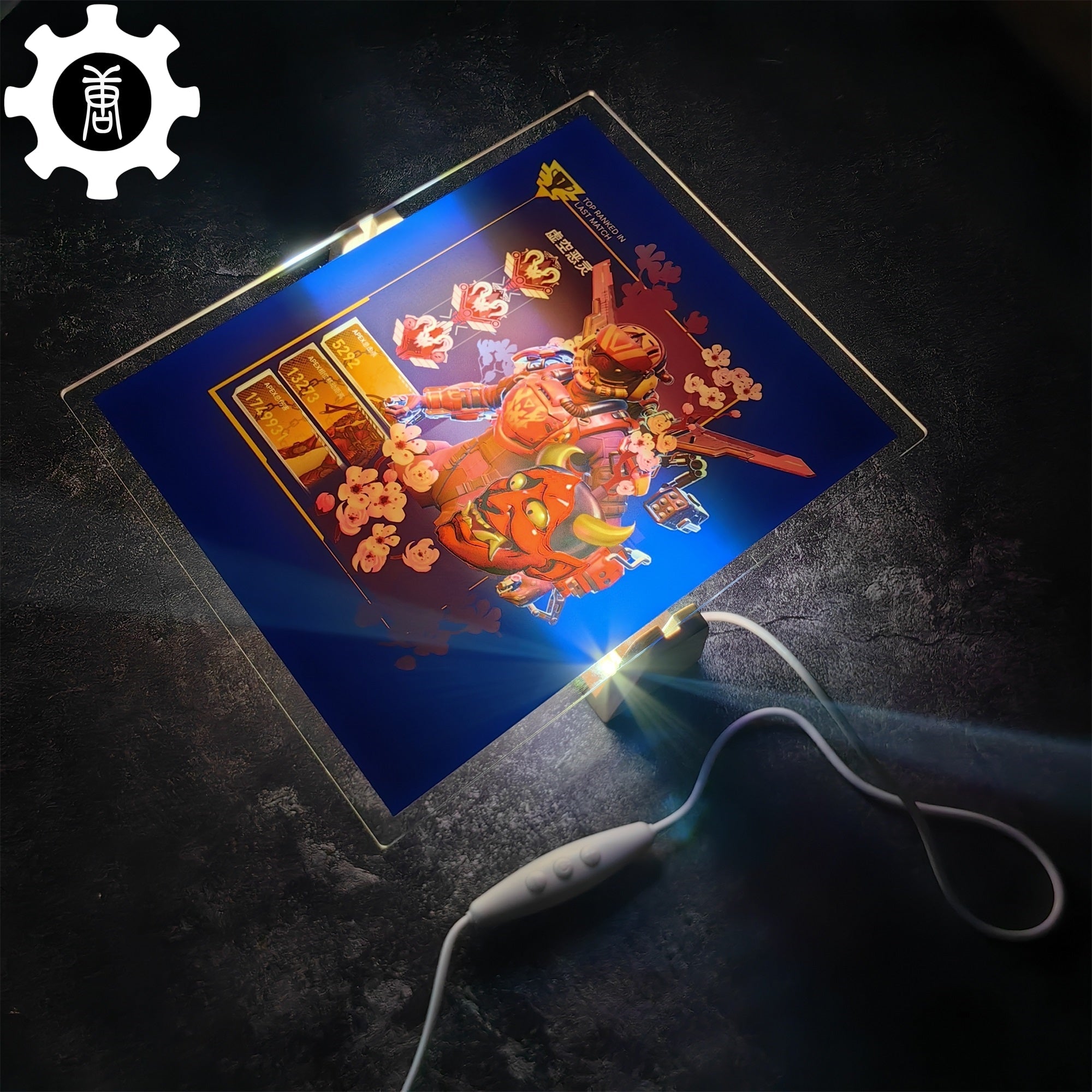 Customized Champion Banner LED Lamp - Tophatter Daily Deals