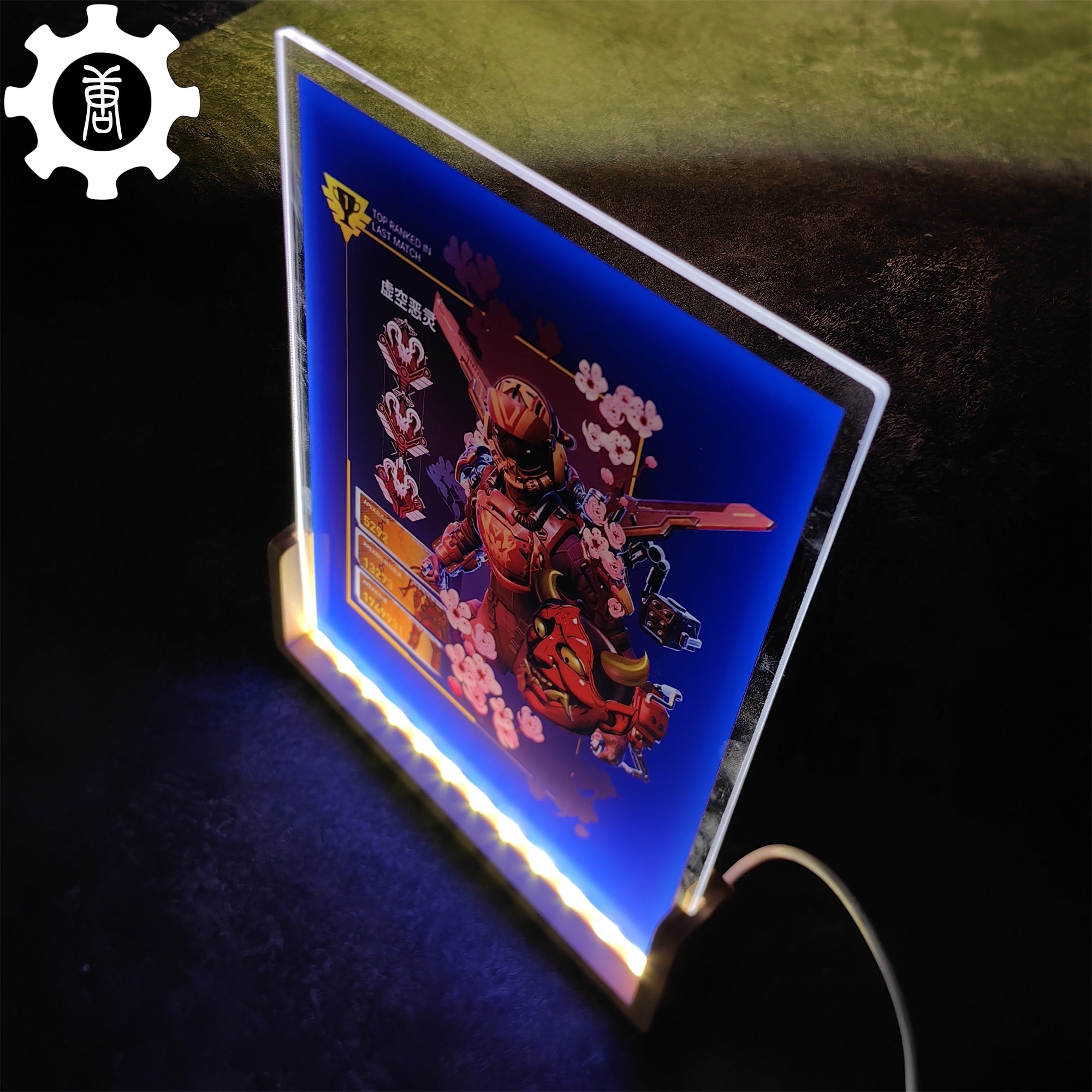 Customized Champion Banner LED Lamp - Tophatter Daily Deals