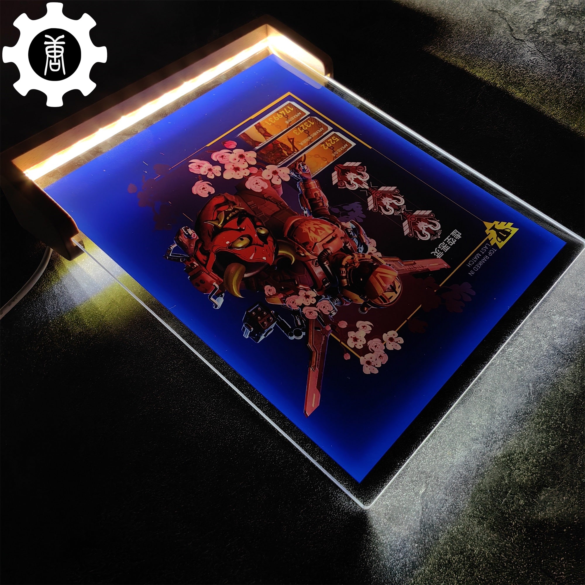 Customized Champion Banner LED Lamp - Tophatter Daily Deals