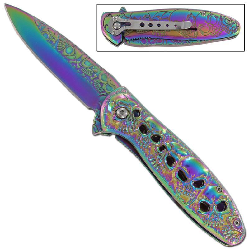 Apollyon Resurrected Spring Assist Knife Collectible Weapons - Tophatter Daily Deals