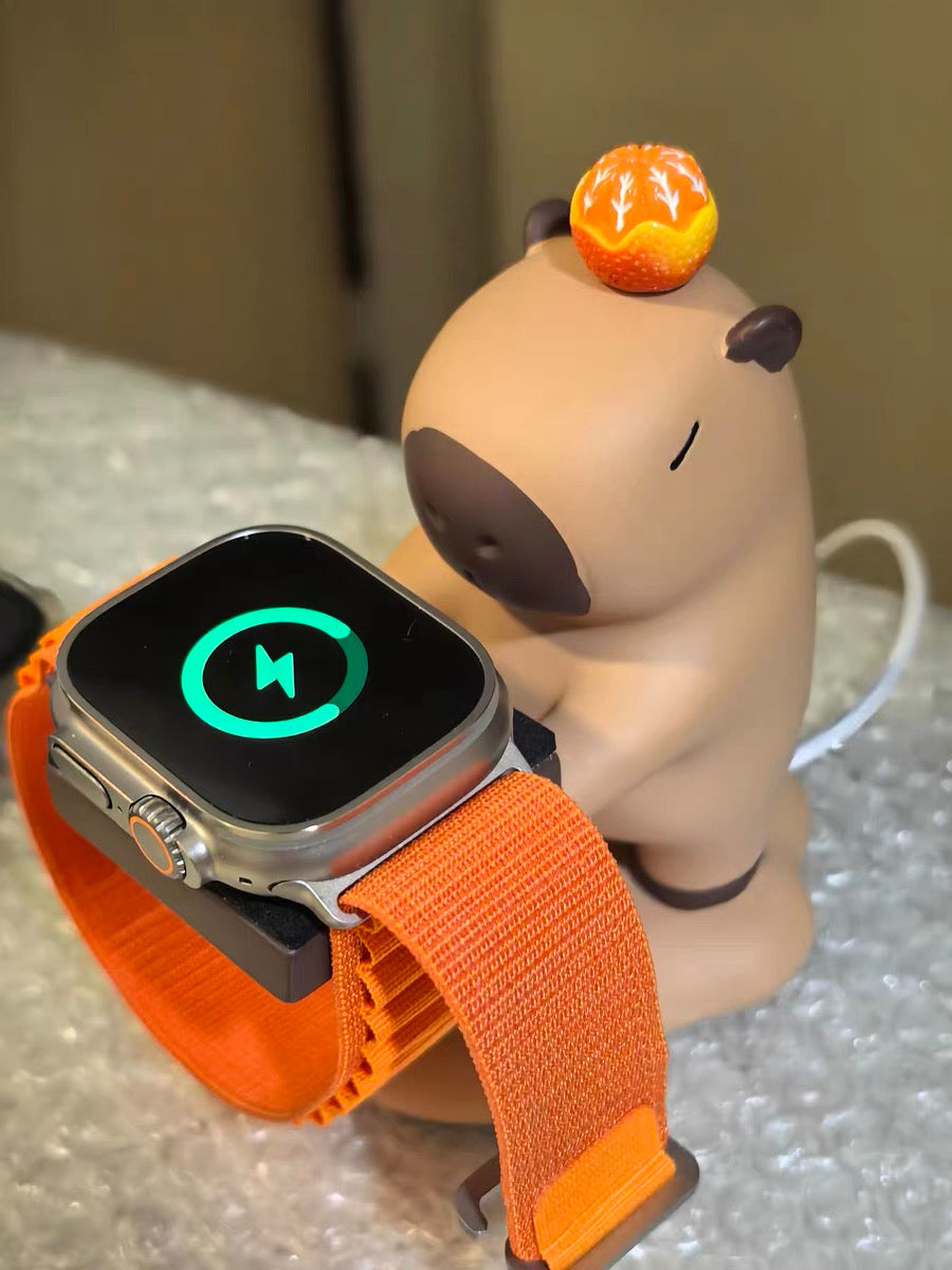Apple Watch Capybara Charger Holder Decor - Tophatter Daily Deals