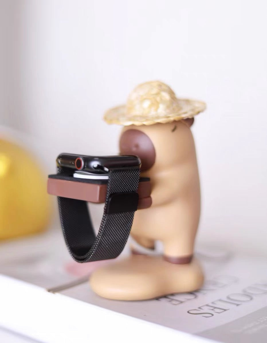 Apple Watch Capybara Charger Holder Decor - Tophatter Daily Deals