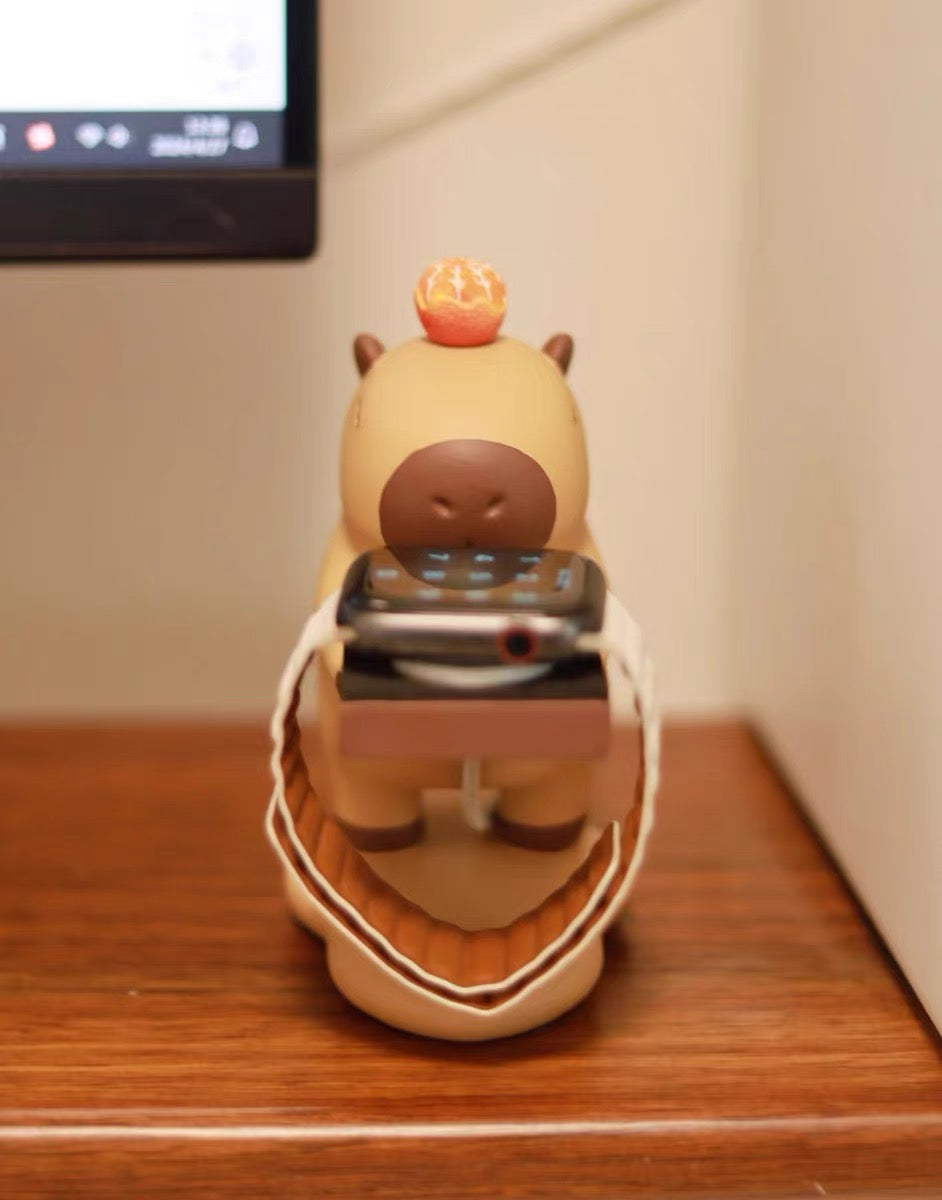 Apple Watch Capybara Charger Holder Decor - Tophatter Daily Deals