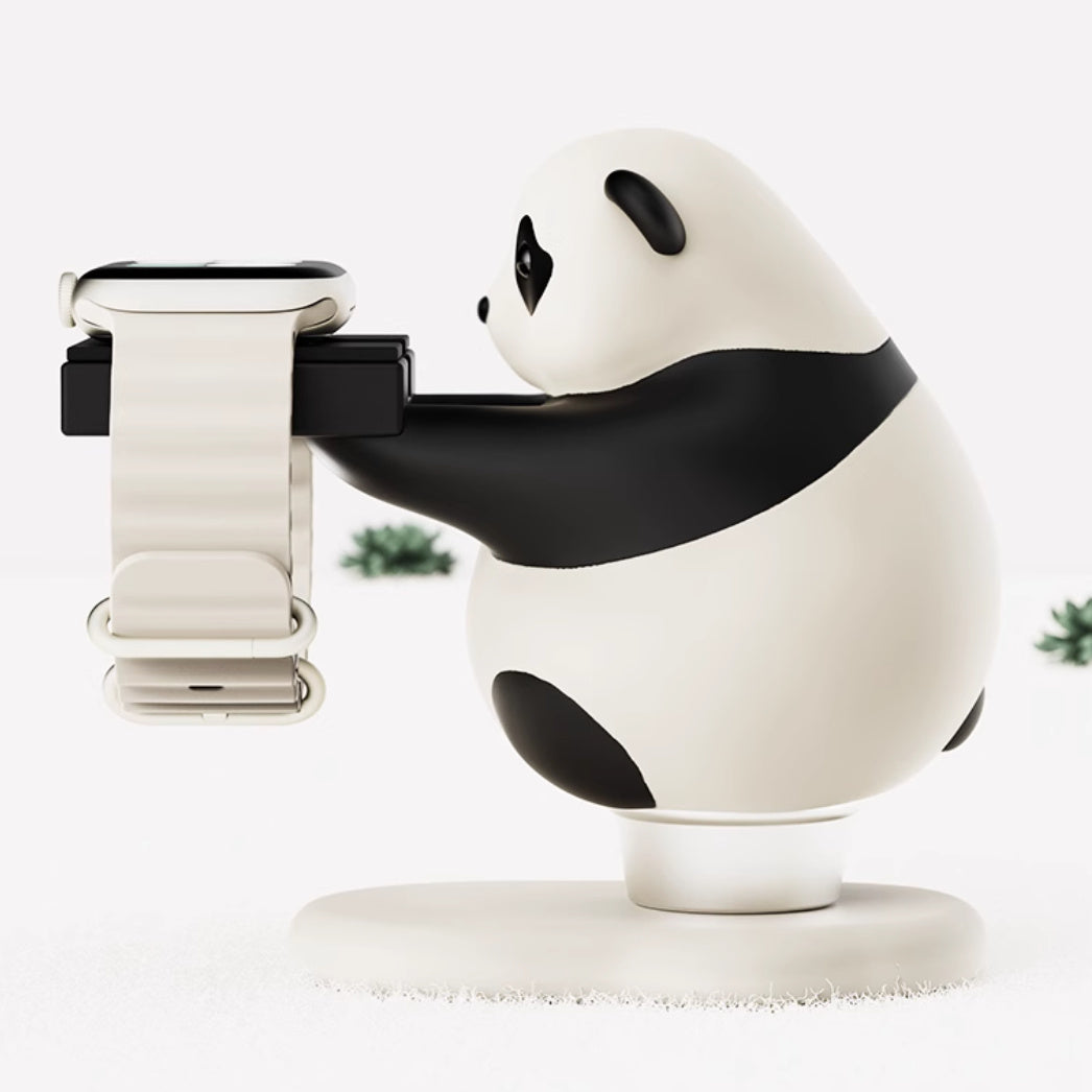 Apple Watch Panda Charger Holder Decor - Tophatter Daily Deals