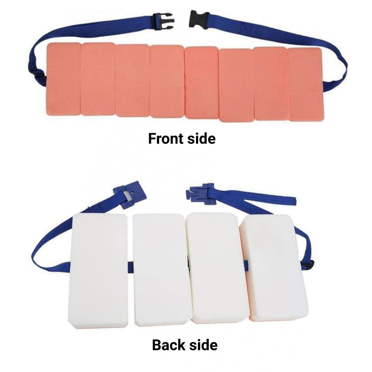 Swimming Float Belt - Swimming Floatation Belt, Swimming Kickboard Fitness Aqua Aerobics Belt for Water Sports Swimming Float Belt 8 Blocks Swimming - Tophatter Daily Deals