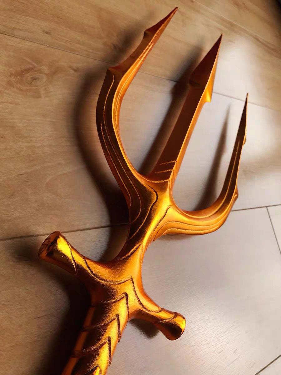 Aquaman Trident - Full Metal, Full Size Replica Collectible Replica - Tophatter Daily Deals