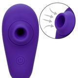 Neon Vibes The Kissing Vibe Purple Silicone Handheld Massager with 10 Functions and Rechargeable > Vibrators > Finger Vibrators - Tophatter Daily Deals