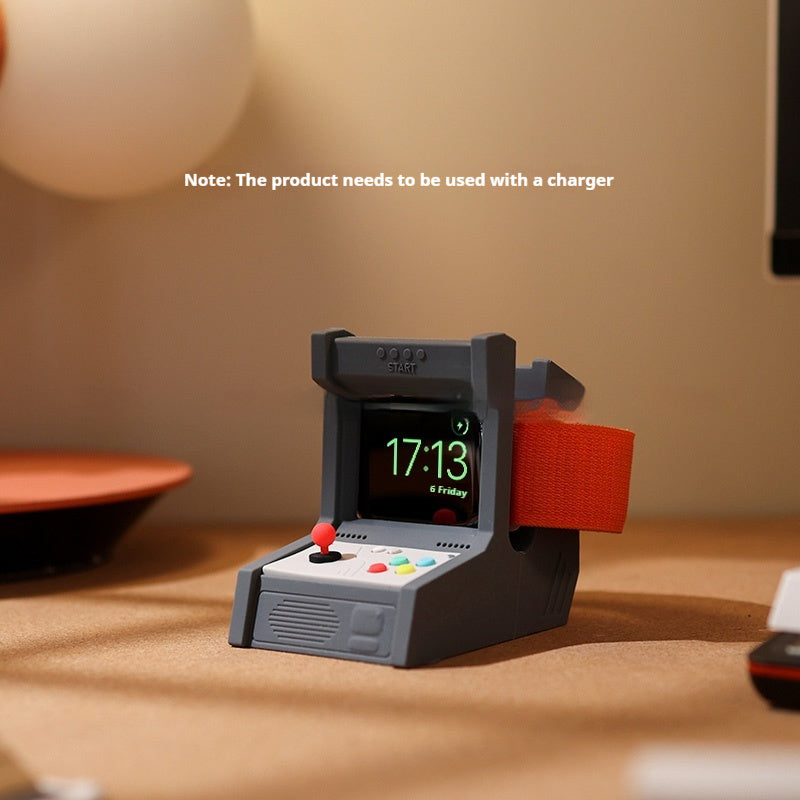 Arcade Machine Apple Watch Charger Gray (No Cable) Gift - Tophatter Daily Deals