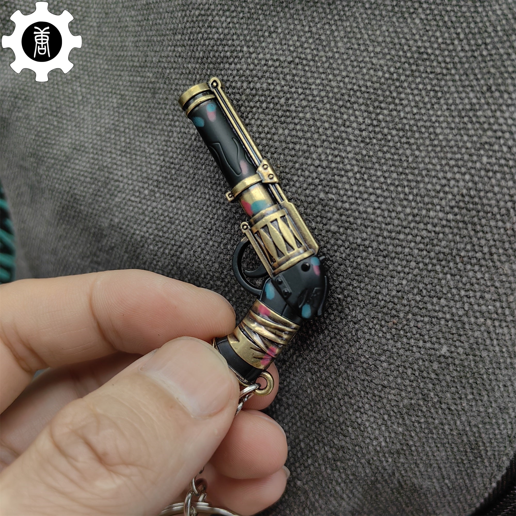 Val Metal Arcane Sheriff Gun Keychain Backpack Pendant - Tophatter Daily Deals