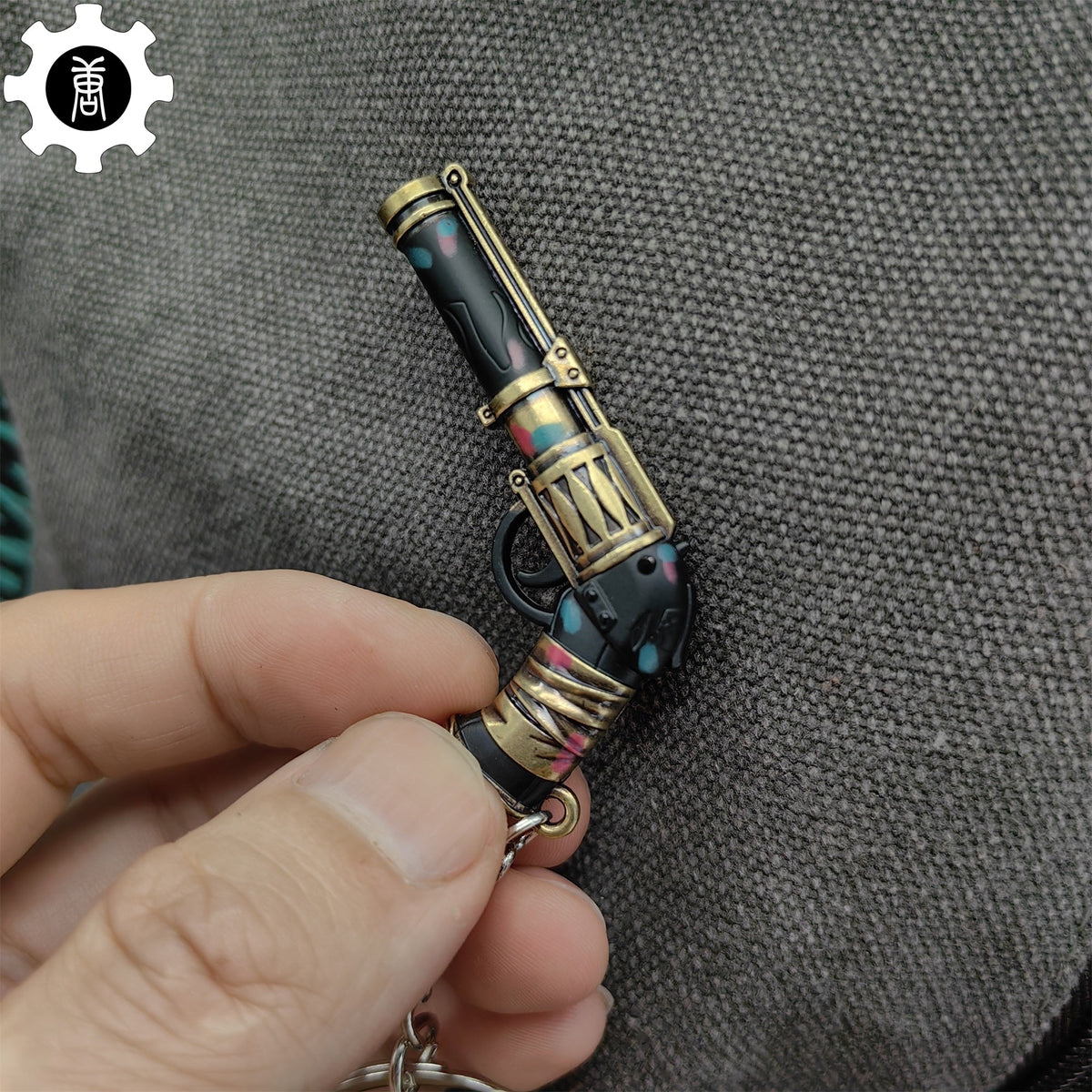Val Metal Arcane Sheriff Gun Keychain Backpack Pendant - Tophatter Daily Deals