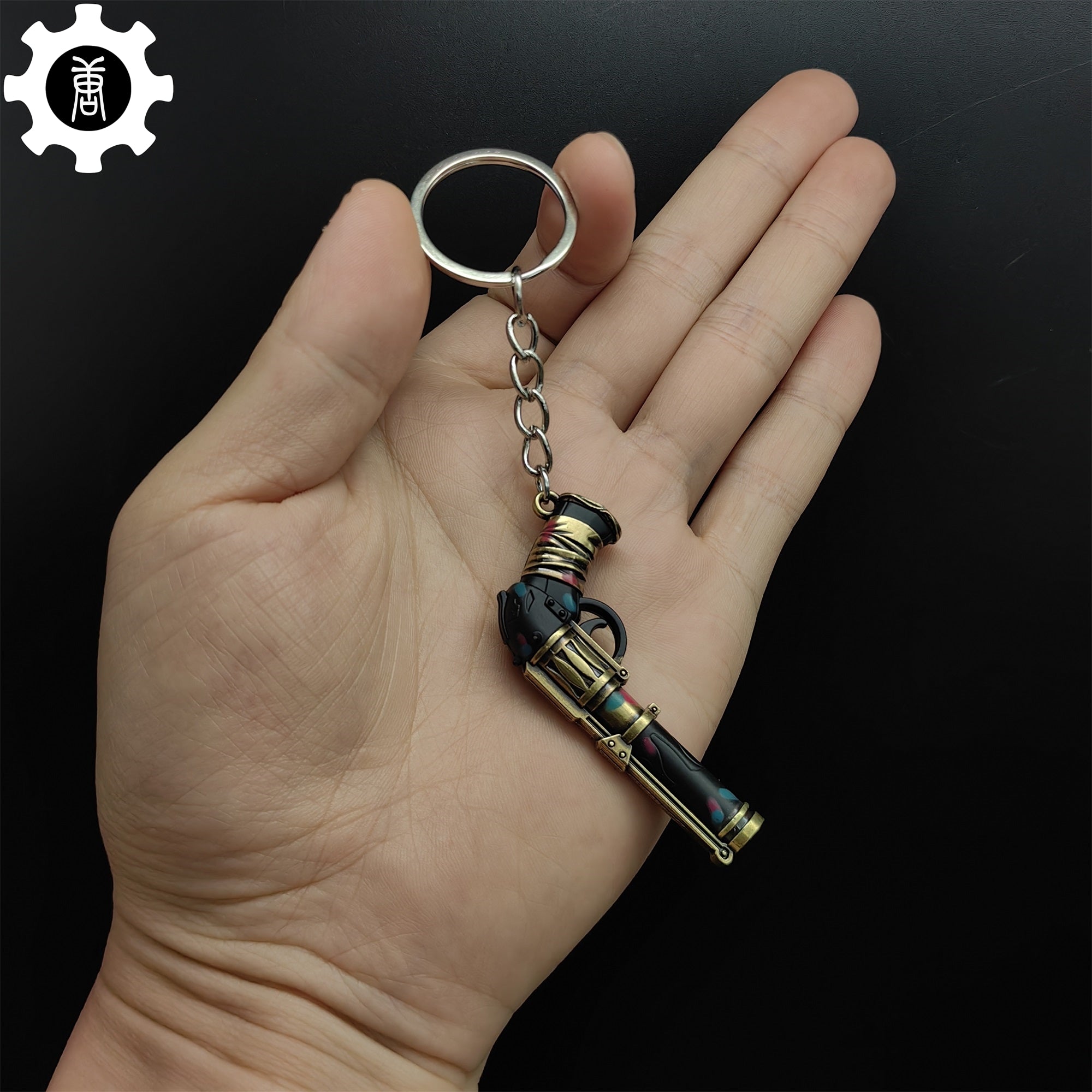 Val Metal Arcane Sheriff Gun Keychain Backpack Pendant - Tophatter Daily Deals