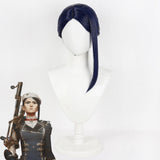 Arcane Season 2 League of Legends LOL Caitlyn Black Cosplay Wig Wig - Tophatter Daily Deals