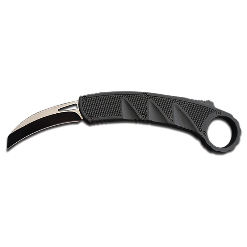 ArchAngel Karambit OTF Knife OTB Out-The-Bottom Automatic Switchblade Black Knife-OTF - Tophatter Daily Deals