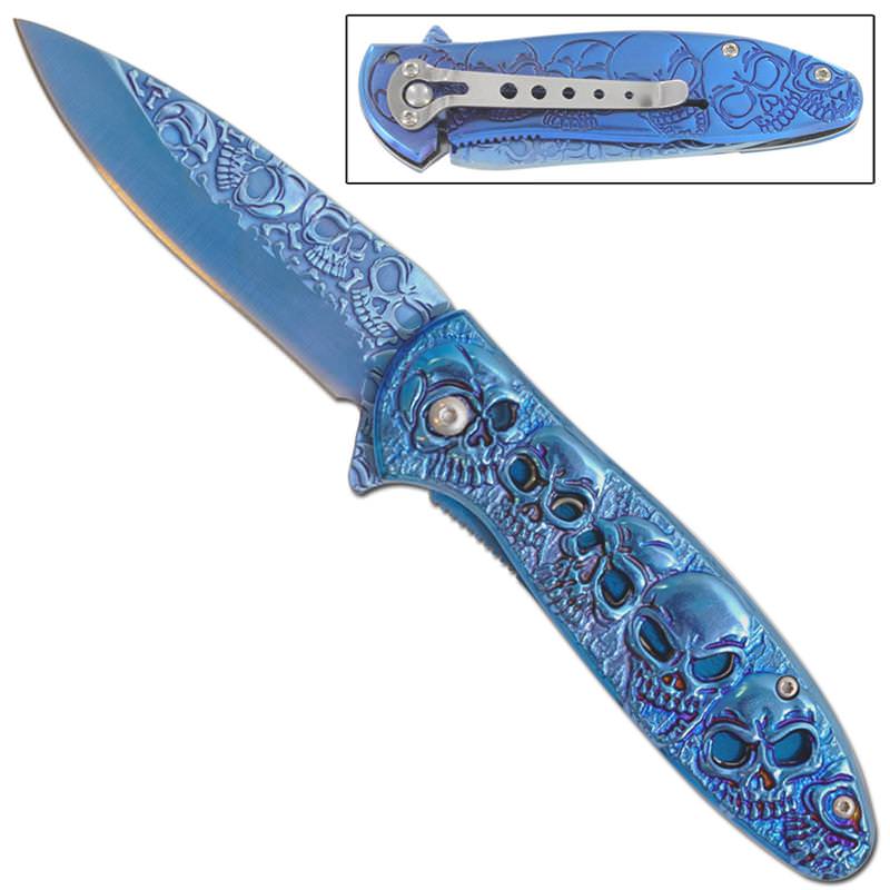 Archfiend Unleashed Spring Assist Knife Collectible Weapons - Tophatter Daily Deals