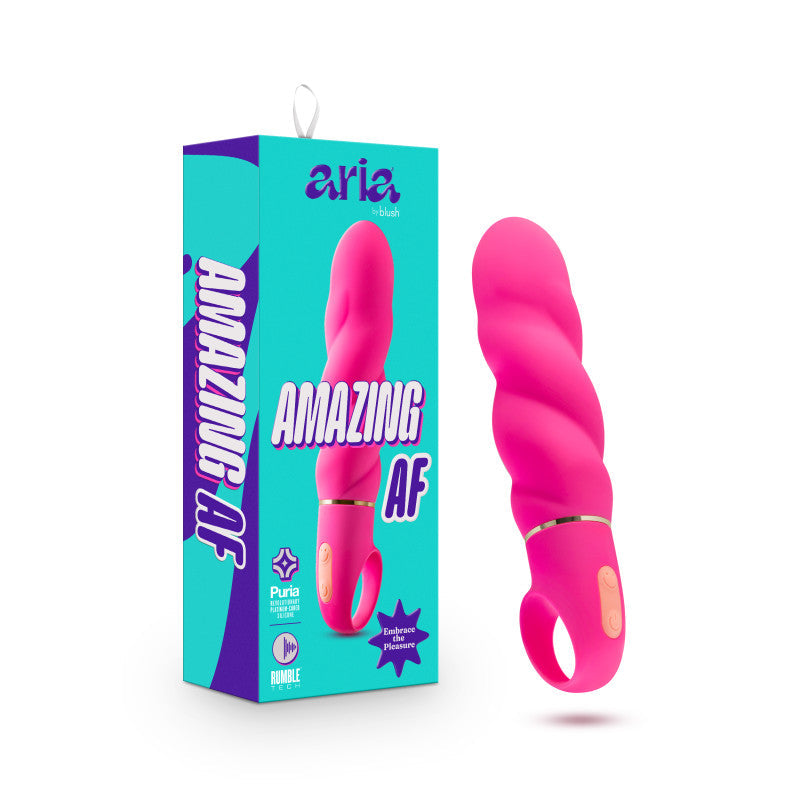 Aria Amazing Af Fuschia 15.9 Cm Vibrator > Vibrators > Standard Vibrators - Tophatter Daily Deals