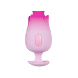 Aria Tulip Trance Wireless Clitoral and Nipple Massager Pink > Sex Toys For Ladies > Rose Stimulators - Tophatter Daily Deals