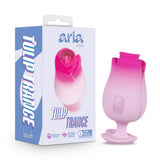 Aria Tulip Trance Wireless Clitoral and Nipple Massager Pink > Sex Toys For Ladies > Rose Stimulators - Tophatter Daily Deals