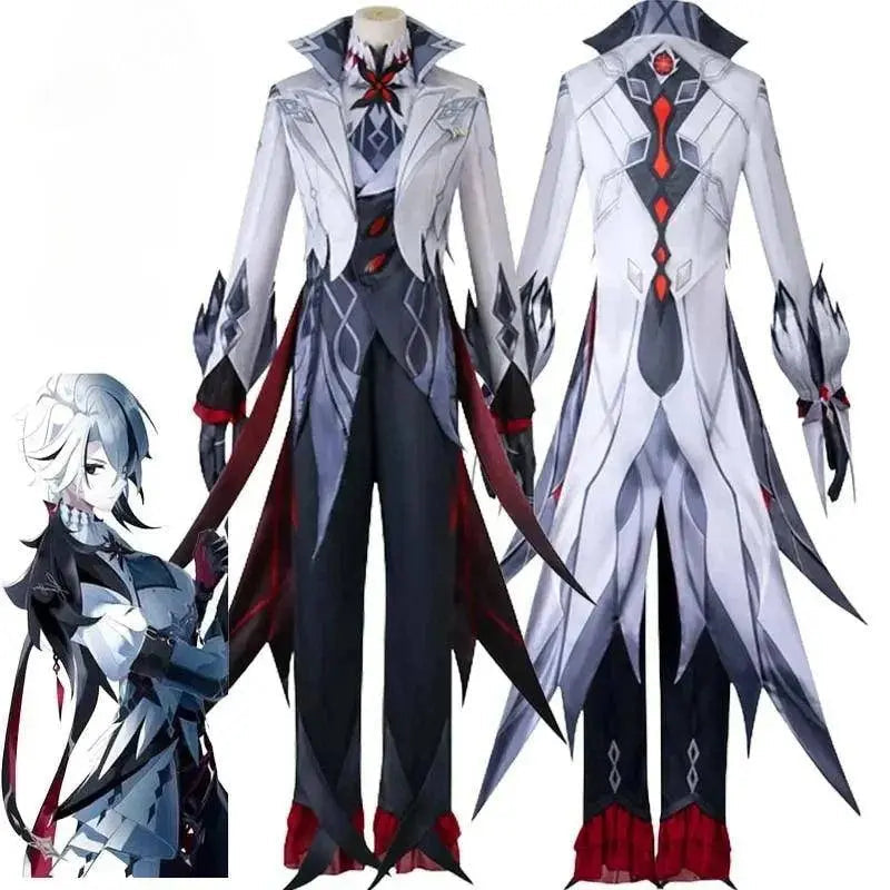 Arlecchino The Knave Cosplay Costume Genshin Impact Fatui Harbinger Cosplay - Tophatter Daily Deals