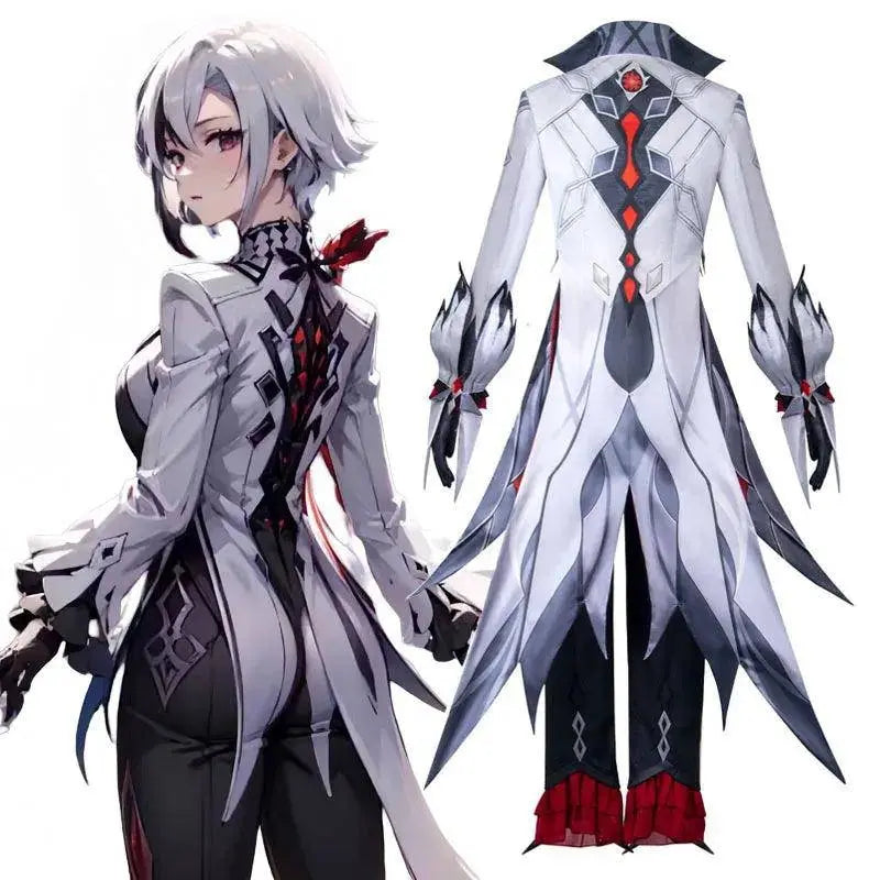 Arlecchino The Knave Cosplay Costume Genshin Impact Fatui Harbinger Cosplay - Tophatter Daily Deals